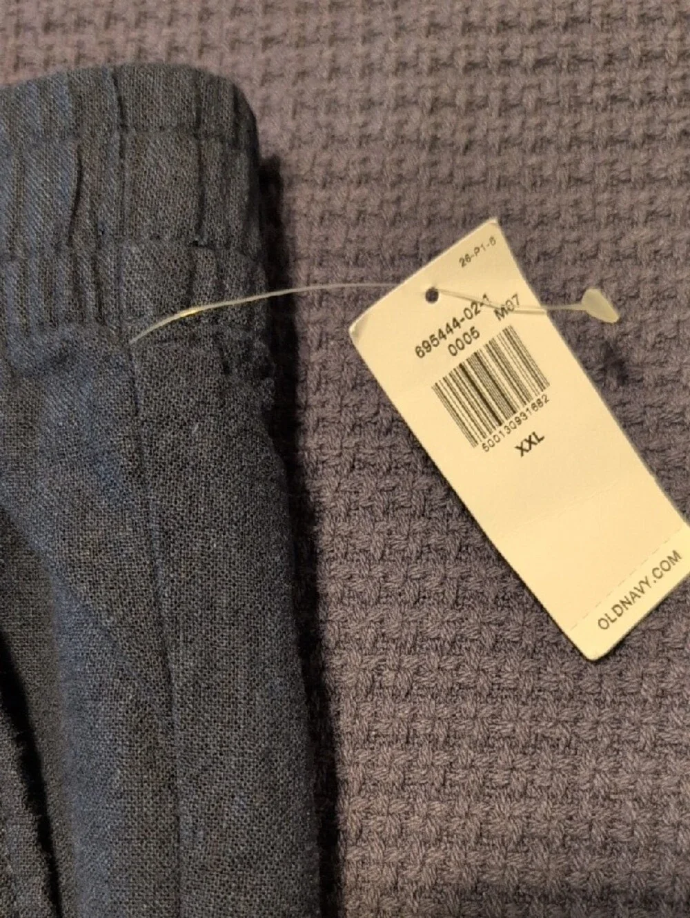 Old Navy Men's Dark Navy Linen Pants NWT - XXL
